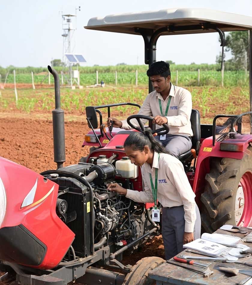 Field Operation and Maintenance of Tractors Lab