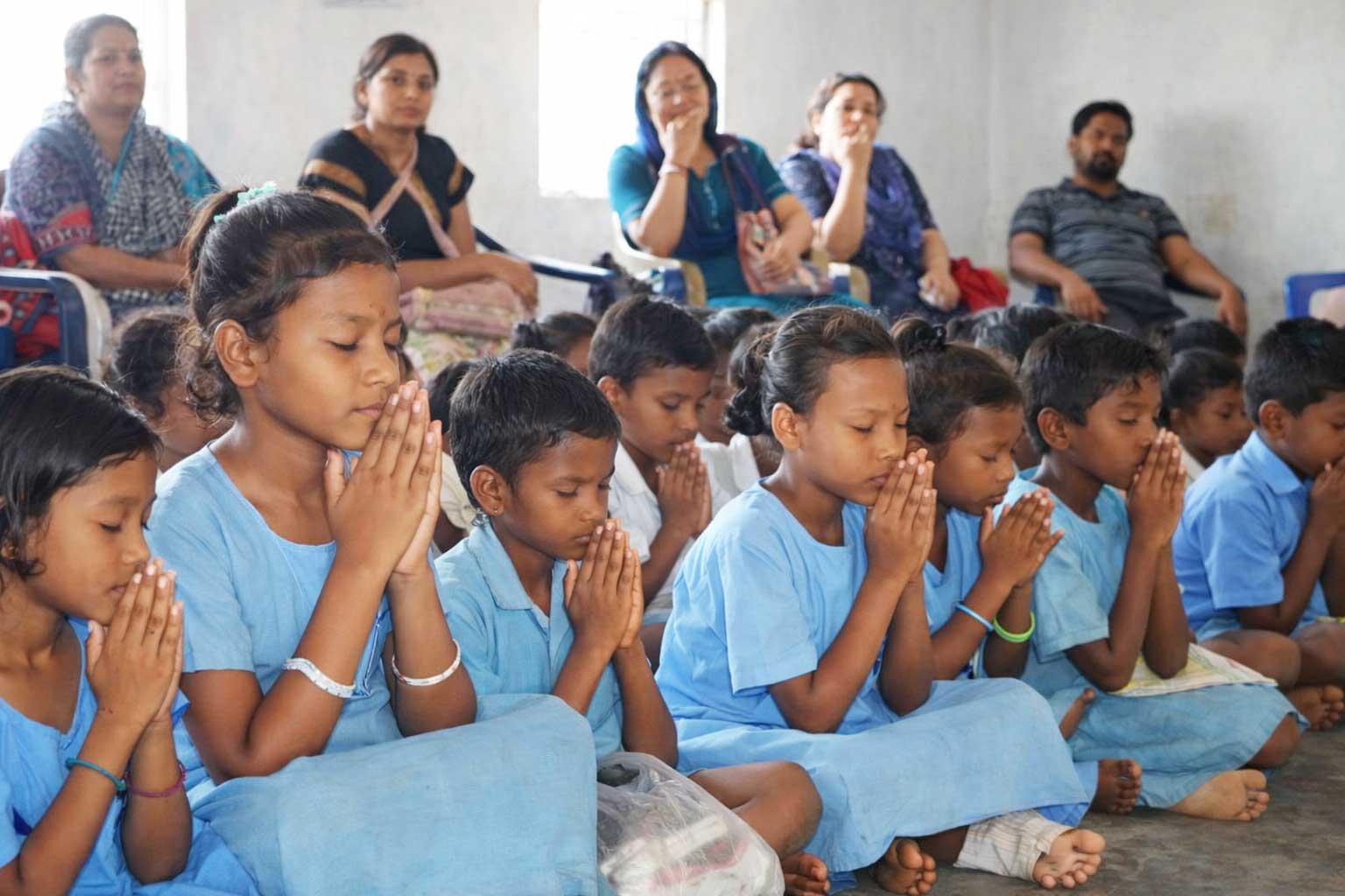 TITE team interacting with school community